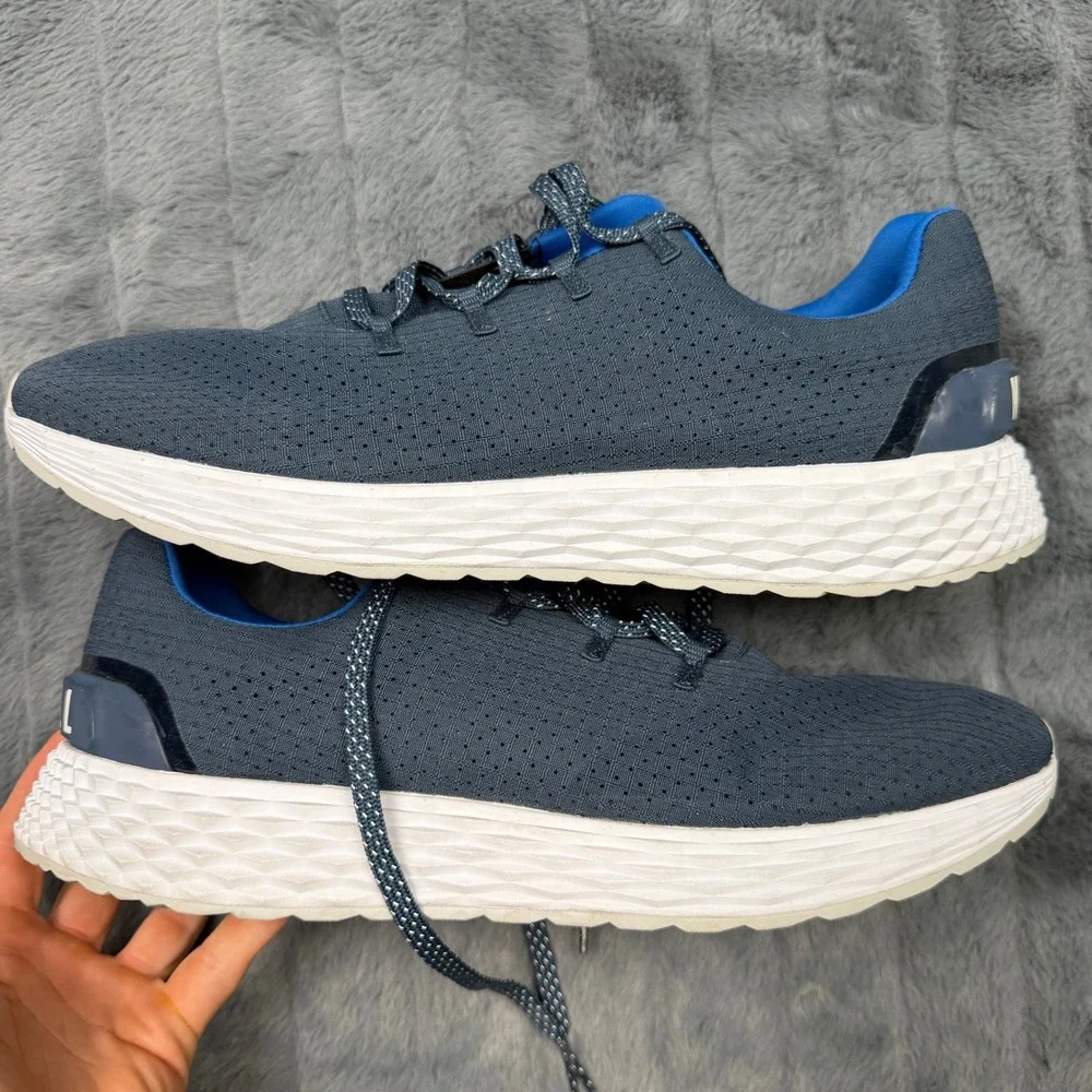 NOBULL Ripstop Runner Navy Blue Mens Size 13.5 Training Running Shoes 10887